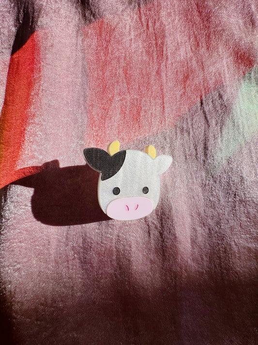 Cow cow pin