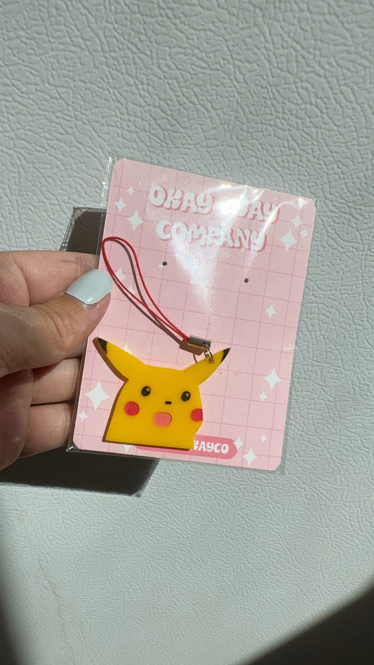 Pikachu phone charm